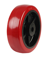 100mm Polyurethane Tyre Wheel Only with 12mm ( Roller Bearing ) Bore