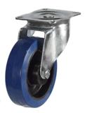 Flexello Alternative 50mm 961RN Industrial Castors with Blue Rubber Wheel