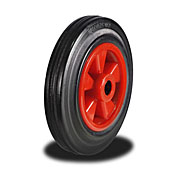 Cushion Rubber Tyred Wheel with Plastic Centre