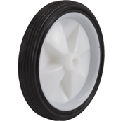 83mm Plastic Moulded Centre Wheel With PVC Tyre
