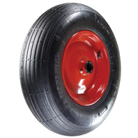 400mm Pneumatic Wheel Steel Centre (4.80/4.00-8 Tyre 4 Ply)