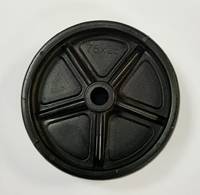 75mm Black Nylon Wheel Only with 8mm  Bore