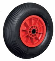 400mm Plastic Centred Pneumatic Wheel (4.80/4.00-8 Tyre 4 Ply)