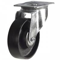 100mm Heavy Duty Swivel Castors  With Cast Iron & Steel Roller Bearing Wheel